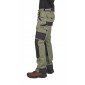 KAKI - Pantalon de travail professionnel homme manutention artisan logistique chantier