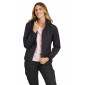 NOIR - Softshell professionnelle de travail femme logistique chantier transport artisan