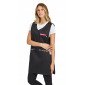 NOIR/WAX - Chasuble tablier blouse professionnel femme entretien auxiliaire de vie menage aide a domicile