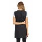 NOIR/WAX - Chasuble tablier blouse professionnel femme menage aide a domicile entretien auxiliaire de vie