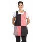 PAPAYE/NOIR - Chasuble tablier blouse professionnel femme entretien auxiliaire de vie menage aide a domicile