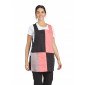 PAPAYE/NOIR - Chasuble tablier blouse professionnel femme entretien auxiliaire de vie menage aide a domicile