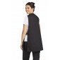 PAPAYE/NOIR - Chasuble tablier blouse professionnel femme entretien auxiliaire de vie menage aide a domicile