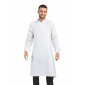 BLANC - Tablier de cuisine professionnel blanc 100% coton restaurant serveur cuisine hôtel