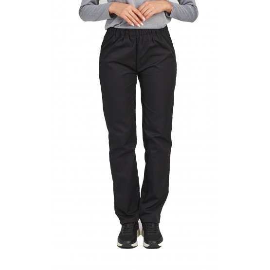 Pantalon élastiqué professionnel de travail mixte auxiliaire Pantalon élastiqué professionnel de travail mixte auxiliaire