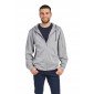 GRIS - Sweat professionnel de travail mixte aide a domicile entretien auxiliaire de vie menage