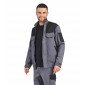 GRIS/NOIR - Blouson professionnel de travail homme logistique chantier transport artisan