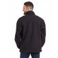 NOIR - Veste polaire professionnelle de travail à manches longues mixte auxiliaire de vie infirmier aide a domicile médical