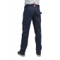 BLEU - Pantalon de travail professionnel homme logistique chantier transport artisan