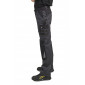 GRIS/NOIR - Pantalon de travail professionnel homme manutention chantier logistique artisan