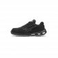 NOIR - Chaussure de sécurité S3S professionnelle de travail noire en cuir EN ISO 20345 S3S mixte manutention artisan transport c