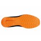 NOIR/ORANGE - Chaussure de sécurité S3S professionnelle de travail noire EN ISO 20345 S3S mixte logistique artisan manutention 