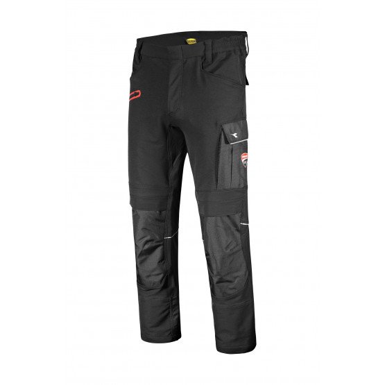 NOIR - Pantalon de travail professionnel homme transport chantier logistique artisan