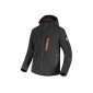 NOIR - Softshell professionnelle de travail homme manutention chantier transport artisan