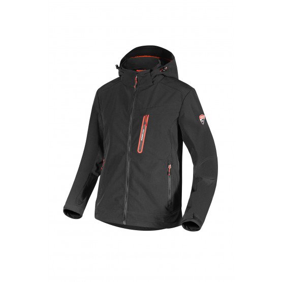 NOIR - Softshell professionnelle de travail homme manutention chantier transport artisan