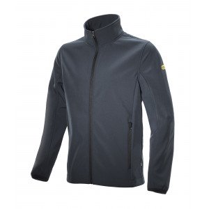 GRIS - Softshell professionnelle de travail homme manutention artisan logistique chantier