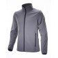 GRIS - Softshell professionnelle de travail homme manutention chantier logistique artisan