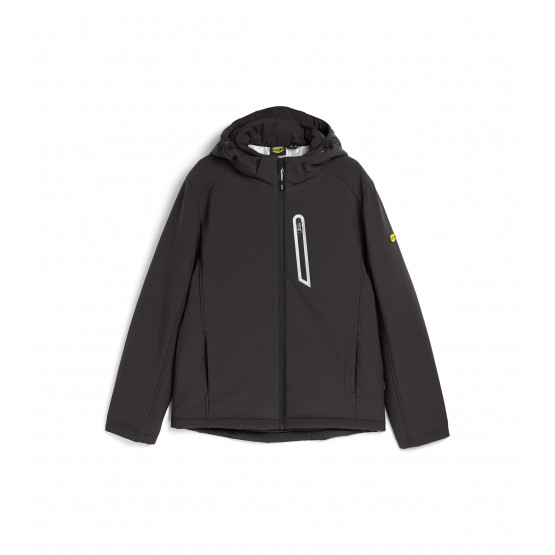 GRIS - Softshell professionnelle de travail homme manutention chantier transport artisan