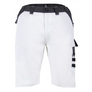 BEIGE/ARDOISE - Bermuda professionnel de travail homme transport artisan manutention chantier