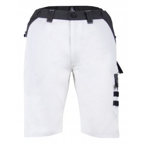 BEIGE/ARDOISE - Bermuda professionnel de travail homme manutention artisan logistique chantier