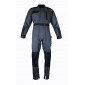 GRIS/NOIR - Combinaison professionnelle de travail homme manutention chantier transport artisan
