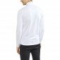 BLANC - Tee-shirt professionnel de travail à manches longues homme transport chantier logistique artisan