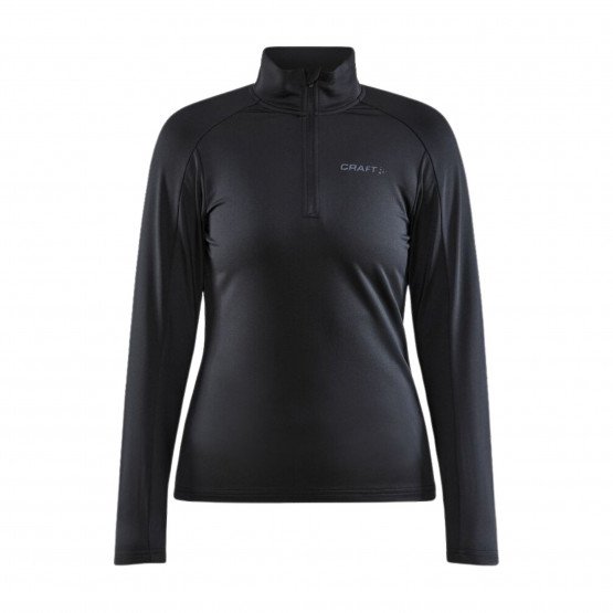 NOIR - Tee-shirt professionnel de travail à manches longues femme artisan manutention chantier logistique