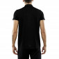 NOIR - Tee-shirt professionnel de travail à manches courtes homme transport chantier logistique artisan