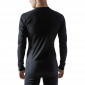 NOIR - Tee-shirt professionnel de travail homme logistique artisan manutention chantier