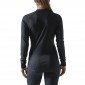 NOIR - Tee-shirt professionnel de travail femme transport chantier manutention artisan