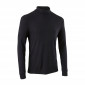 NOIR - Tee-shirt professionnel de travail à manches longues homme manutention artisan logistique chantier