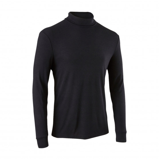 NOIR - Tee-shirt professionnel de travail à manches longues homme manutention artisan logistique chantier