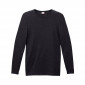 NOIR - Tee-shirt professionnel de travail à manches longues homme transport artisan logistique chantier