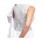 GRIS - Gilet de travail professionnel femme coiffeur infirmier esthéticienne médical