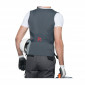 ARDOISE - Gilet de travail professionnel homme aide a domicile entretien auxiliaire de vie menage
