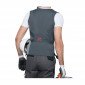 ARDOISE - Gilet de travail professionnel homme menage auxiliaire de vie entretien aide a domicile