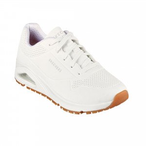 BLANC - Basket professionnelle de travail blanche noire EN ISO 20347 femme aide a domicile médical auxiliaire de vie infirmier