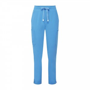 CIEL - Pantalon élastiqué professionnel de travail femme auxiliaire de vie infirmier aide a domicile médical