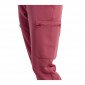 ROSE - Pantalon élastiqué professionnel de travail femme auxiliaire de vie infirmier aide a domicile médical
