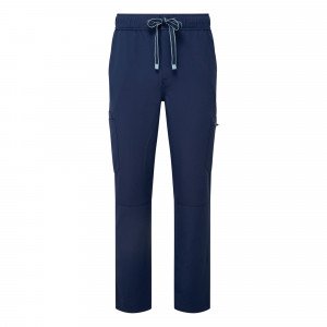 GRIS - Pantalon élastiqué professionnel de travail homme auxiliaire de vie médical aide a domicile infirmier
