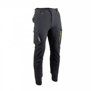 NOIR - Pantalon de travail professionnel homme manutention artisan transport chantier