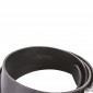 NOIR - Ceinture professionnelle de travail en cuir mixte logistique artisan manutention chantier