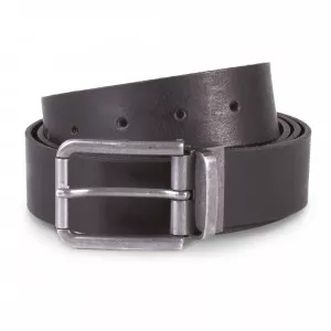 NOIR - Ceinture professionnelle de travail en cuir mixte manutention chantier transport artisan