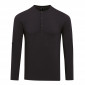 NOIR - Tee-shirt professionnel de travail mixte logistique chantier manutention artisan