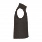 GRIS - Gilet de travail professionnel sans manches mixte transport artisan logistique chantier