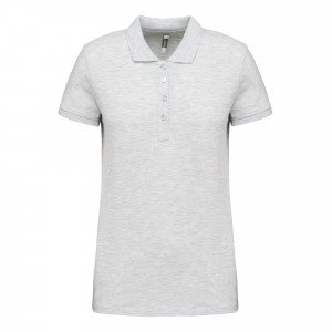 NOIR - Polo professionnel de travail 100% coton femme auxiliaire de vie médical aide a domicile infirmier