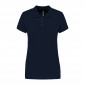 MARINE - Polo professionnel de travail 100% coton femme auxiliaire de vie infirmier aide a domicile médical