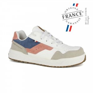 TRICOLORE - Chaussure de sécurité S1PL professionnelle de travail EN ISO 20345 S1PL femme logistique chantier manutention arti