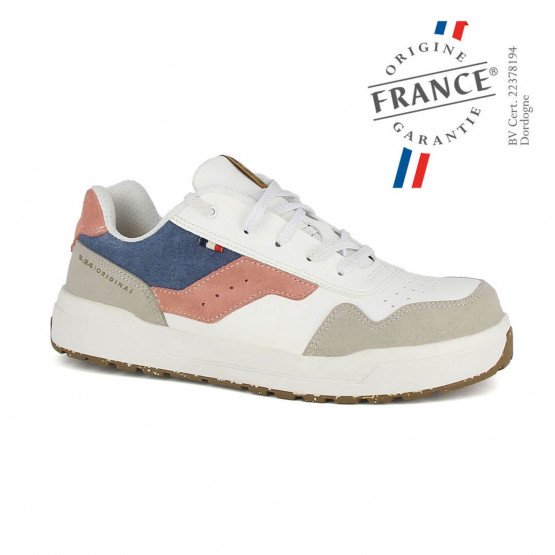 TRICOLORE - Chaussure de sécurité S1PL professionnelle de travail EN ISO 20345 S1PL femme transport chantier logistique artisa