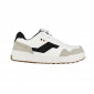 BLANC/NOIR - Chaussure de sécurité S1PL professionnelle de travail blanche noire EN ISO 20345 S1PL mixte logistique chantier ma